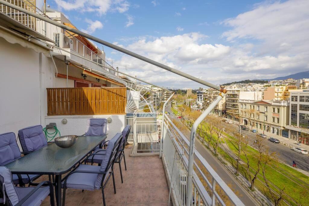 City View Roof Top Apt 10Min From Acropolis Museum Atene Esterno foto