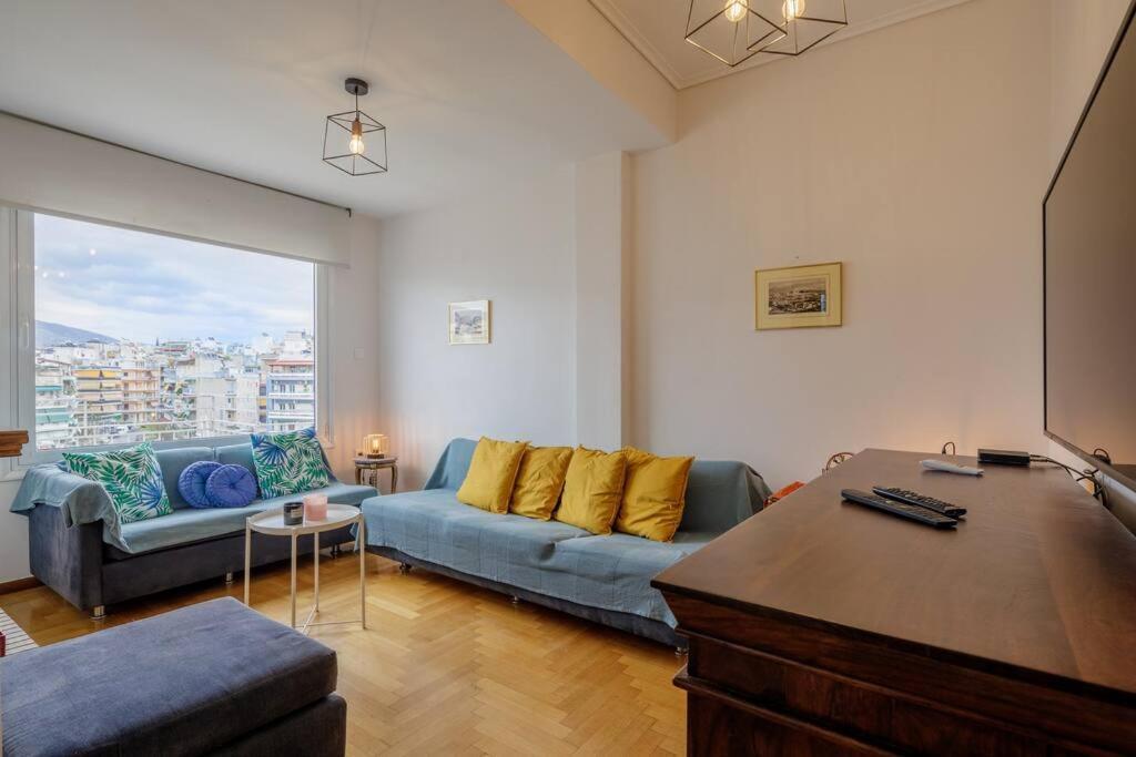 City View Roof Top Apt 10Min From Acropolis Museum Atene Esterno foto